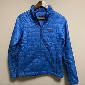 Patagonia Women's Small Blue Primaloft Nano Puffer Jacket